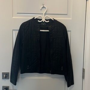 Zara kids Vegan leather jacket. Very good quality and looks new.